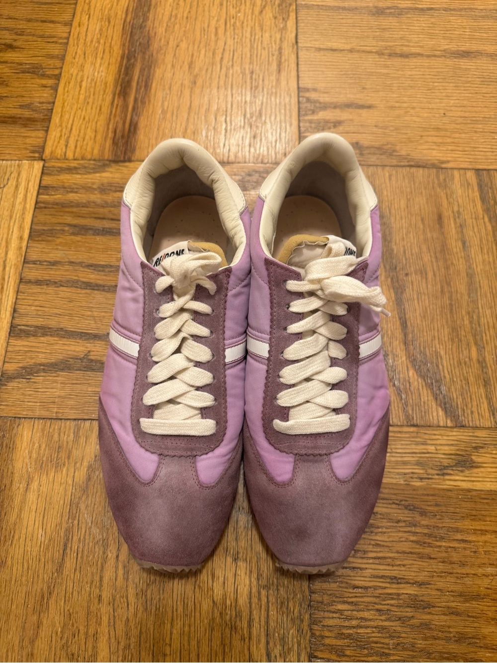 RE/DONE Purple Lavender Sneakers Sz 40 - Picture 6 of 6